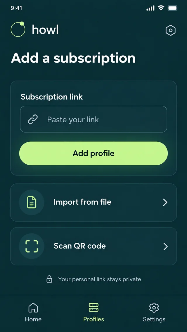 Add a subscription